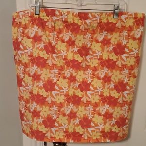 duo Maternity Floral Skort